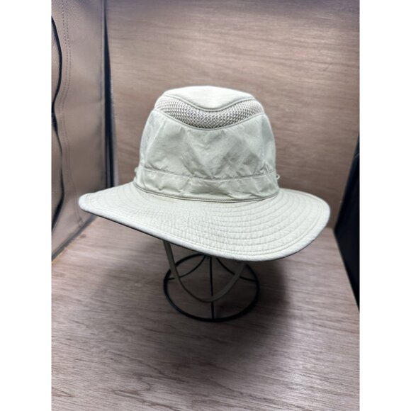 Tilley Airflo Waterproof Vented Safari Fishing Hat Size 7 3/4 Outdoor Hiking Cap - Picture 1 of 6